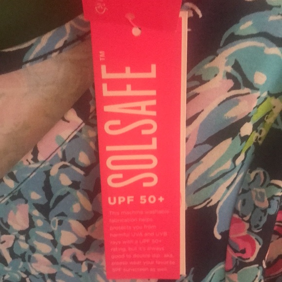 LILLY PULITZER Kaisley Dual Neck UPF 50 - new! - Picture 7 of 10